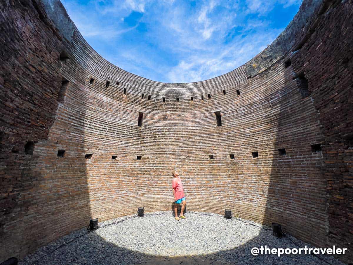 Inside Baluarte Watchtower La Union