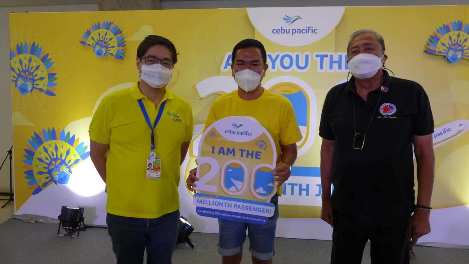 Cebu Pacific 200 Millionth Passenger