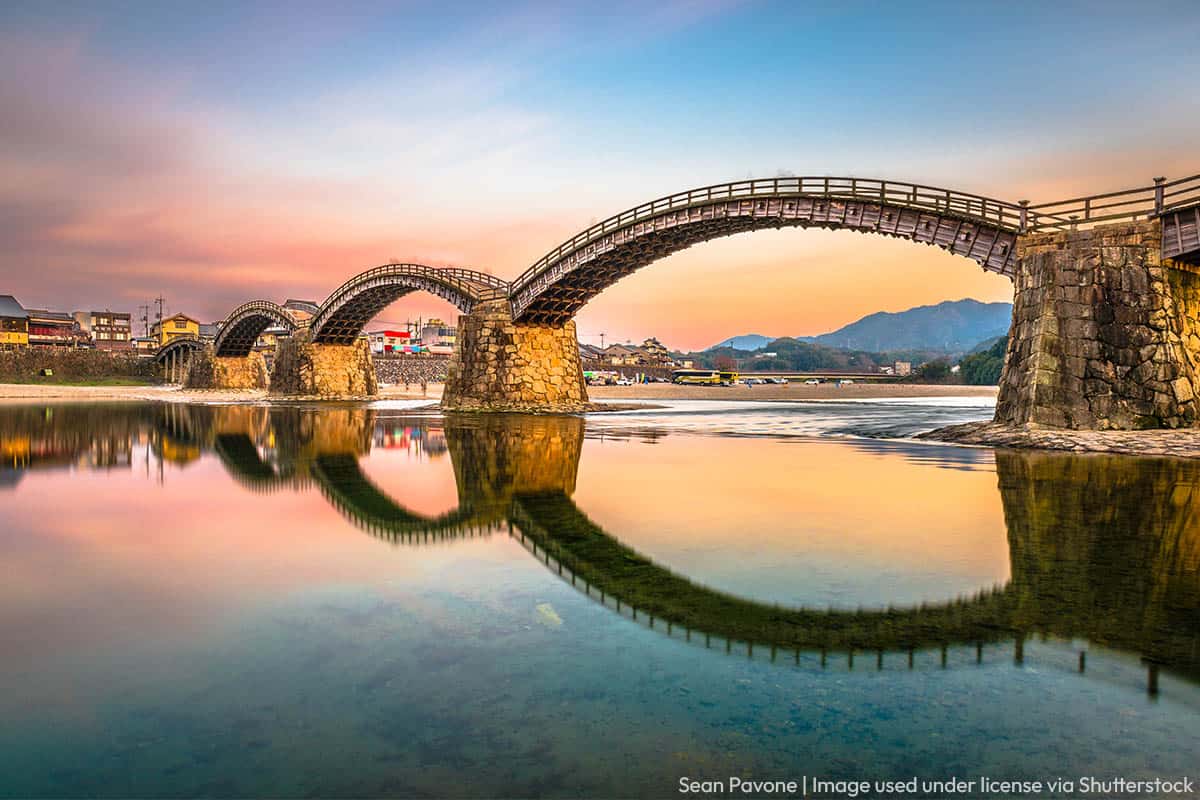 Kintai Bridge in Iwakuni