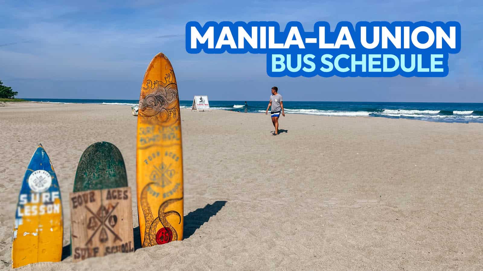 MANILA TO LA UNION Bus Schedule (Partas & Viron Transit)