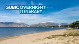 SUBIC OVERNIGHT ITINERARY for a Weekend Trip (2 Days/1 Night)