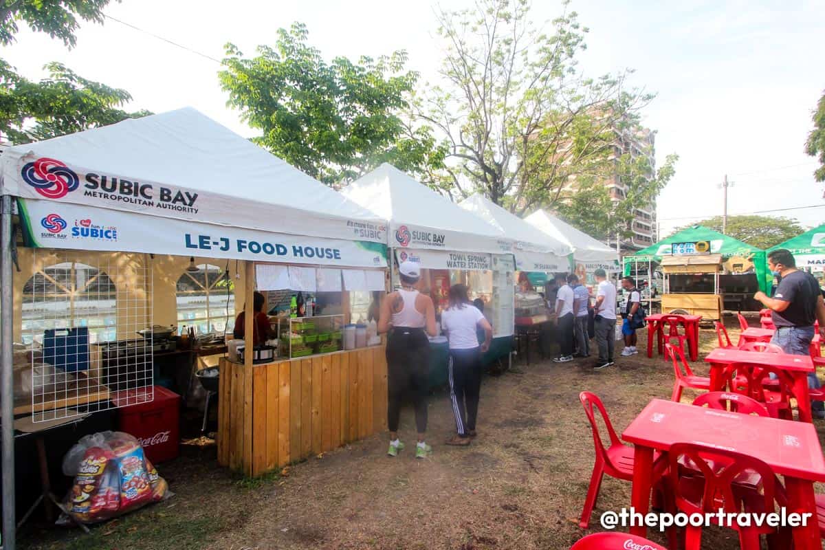 Subic Weekend Eco Market Food Stalls