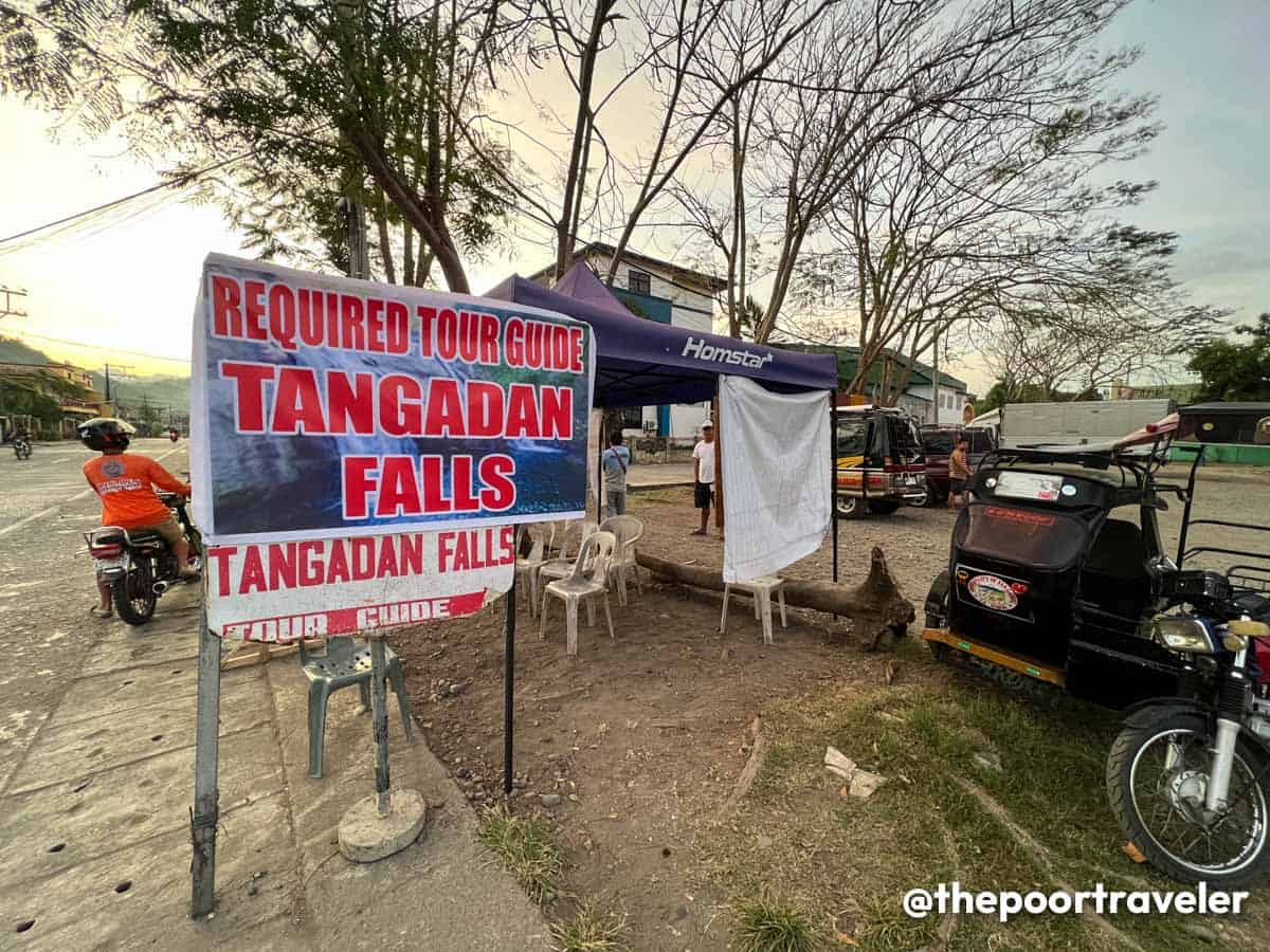 Tangadan Falls Tour Guide Station