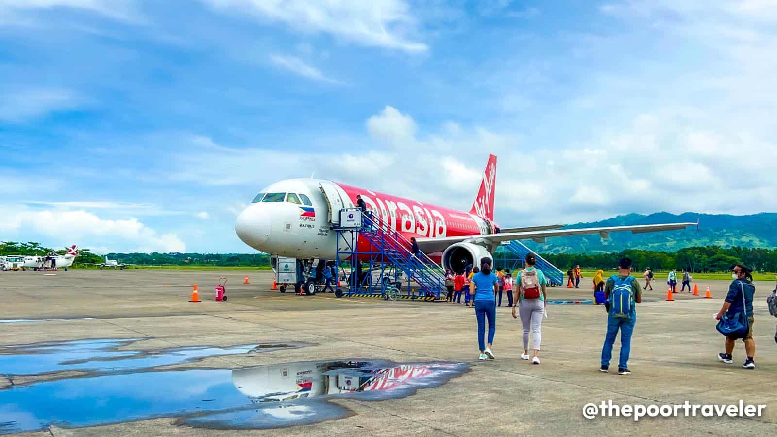 AirAsia Aircraft in Zamboanga
