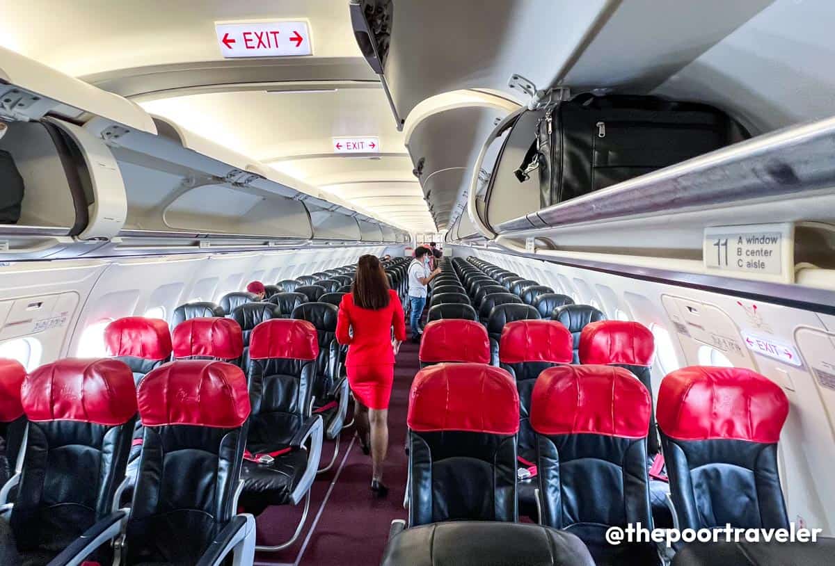 Inside AirAsia Aircraft