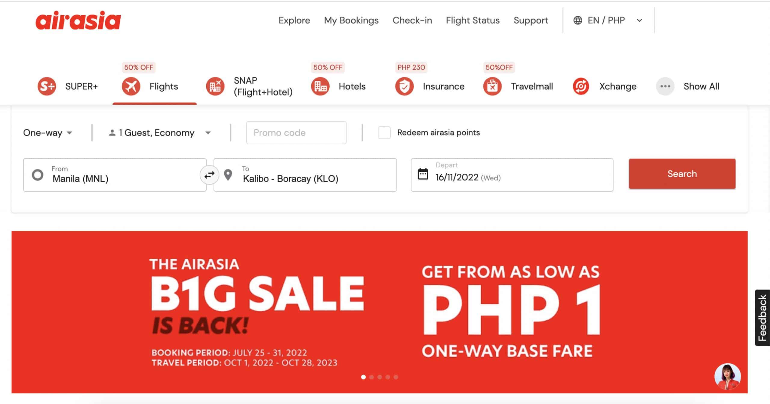 AirAsia Website