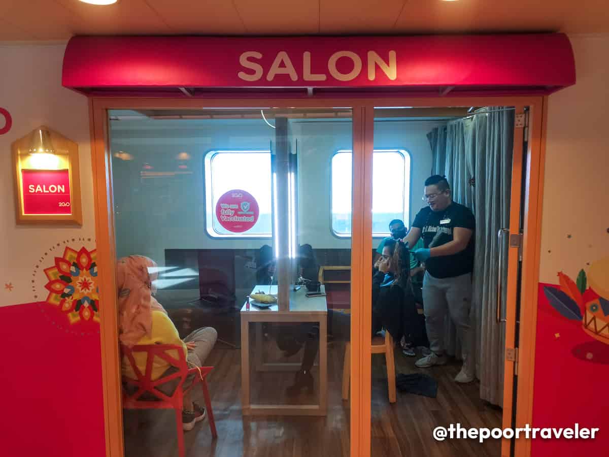 MV 2Go Maligaya Salon Onboard