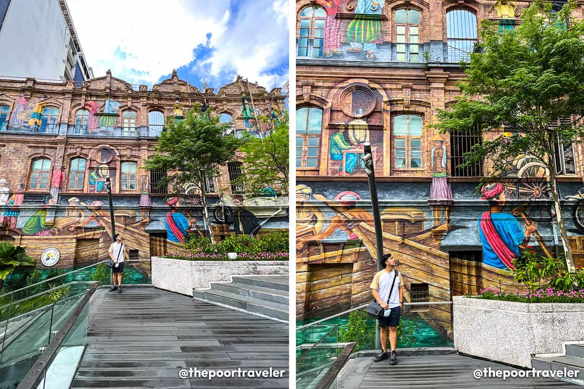 ¿Qué hay de nuevo en Kuala Lumpur? ¡7 nuevas atracciones para los turistas que regresan! Mural en el Río de la Vida en Kuala Lumpur