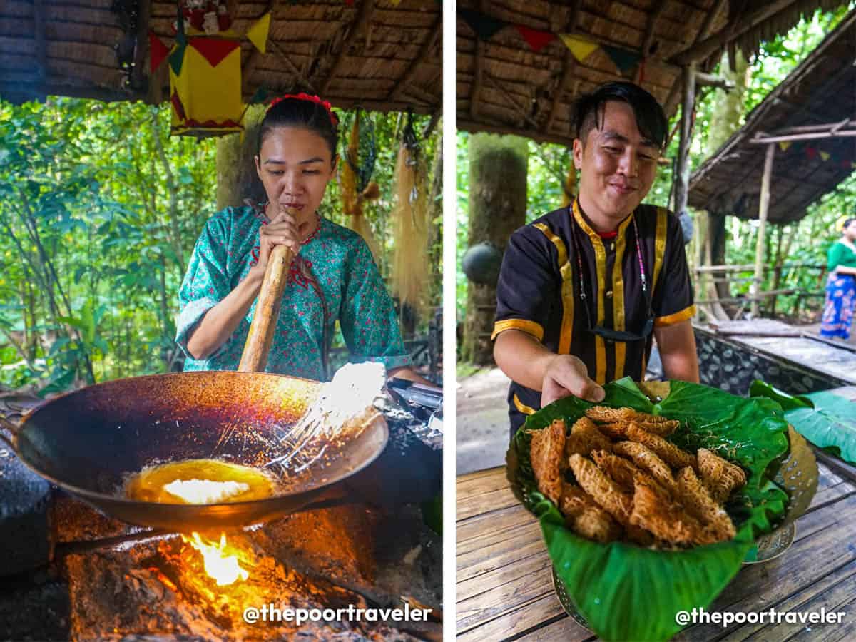 Mari Mari Cultural Village Food