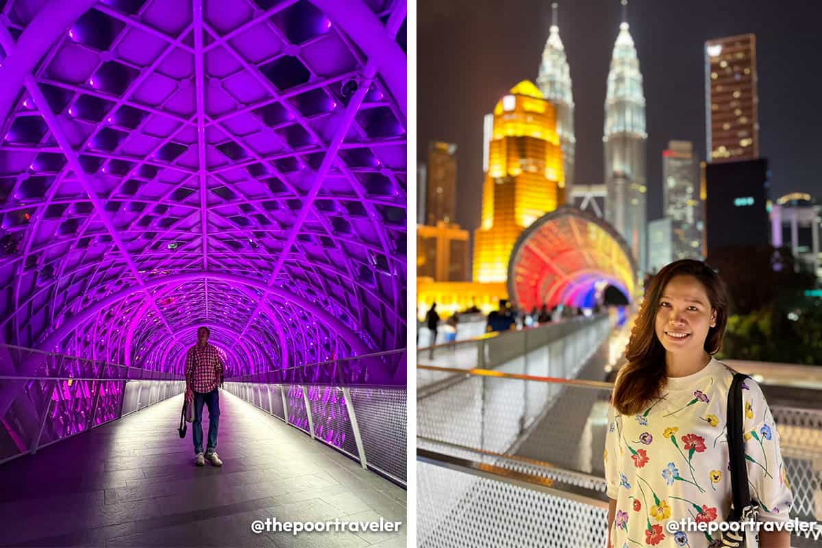 Puente de Saloma en Kuala Lumpur