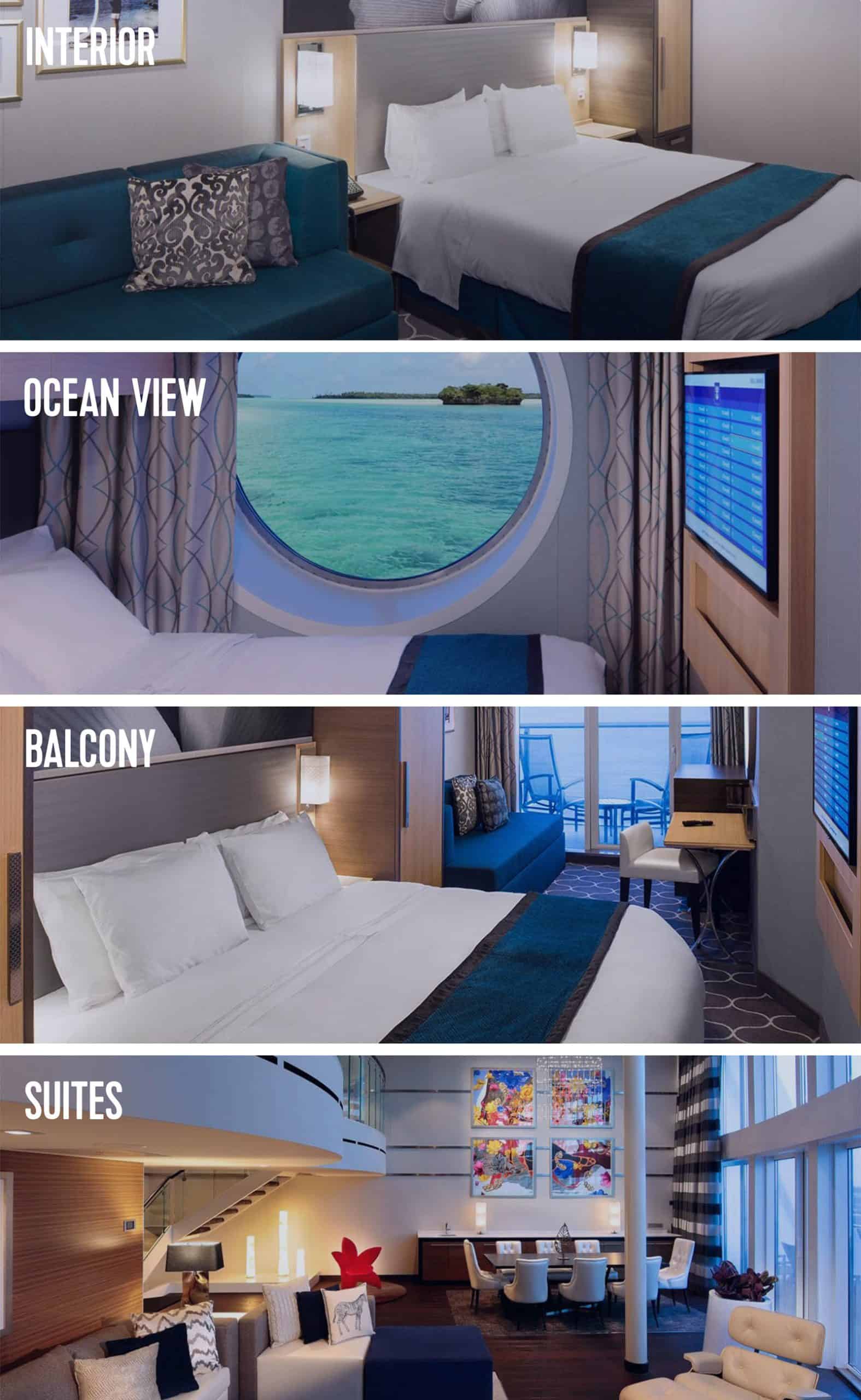 Royal Caribbean Room Types