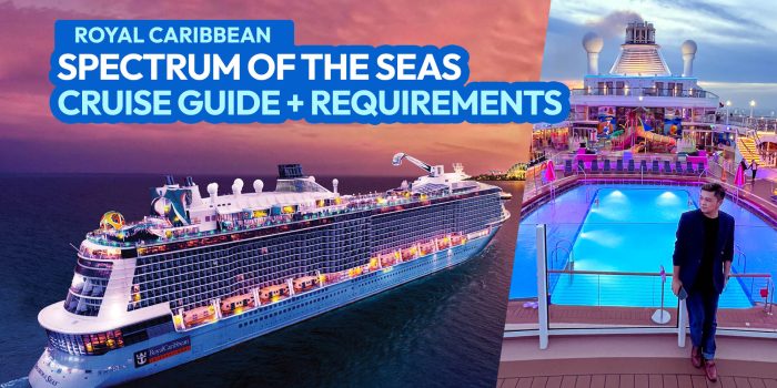 2023 Royal Caribbean SPECTRUM OF THE SEAS Singapore Cruise Requirements & Check In Process