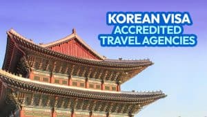 List of Accredited Travel Agencies for KOREAN VISA Application