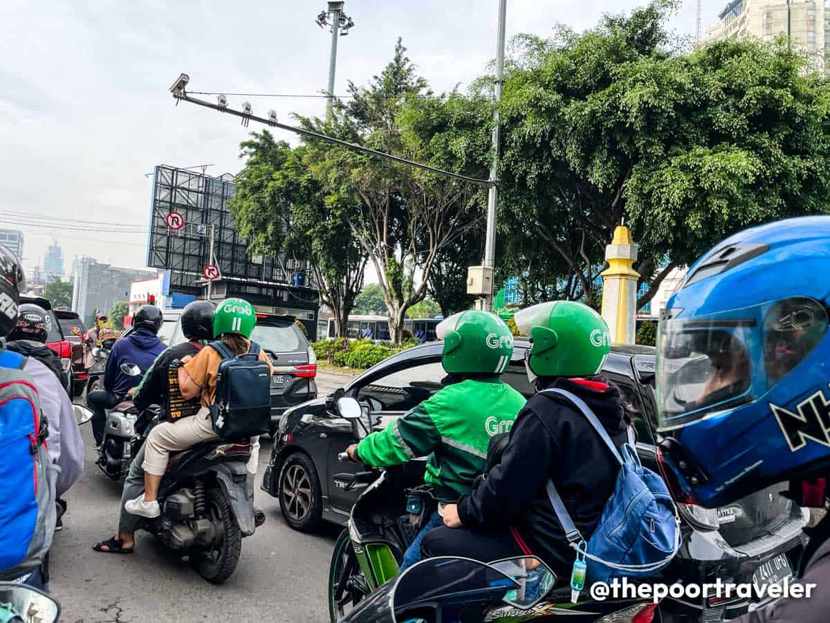 Grab Bike Motorcycles Jakarta