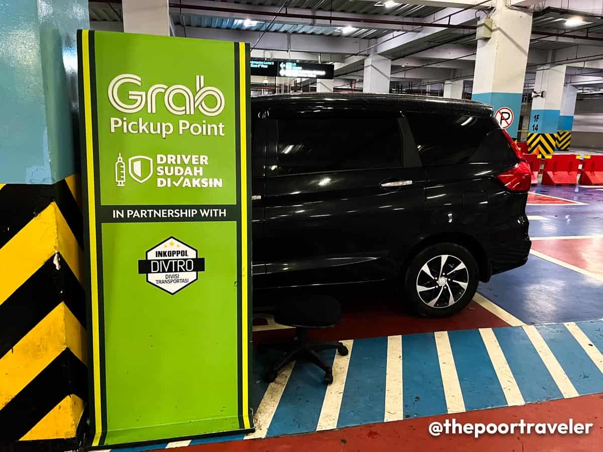 Jakarta Airport Grab Pickup Point