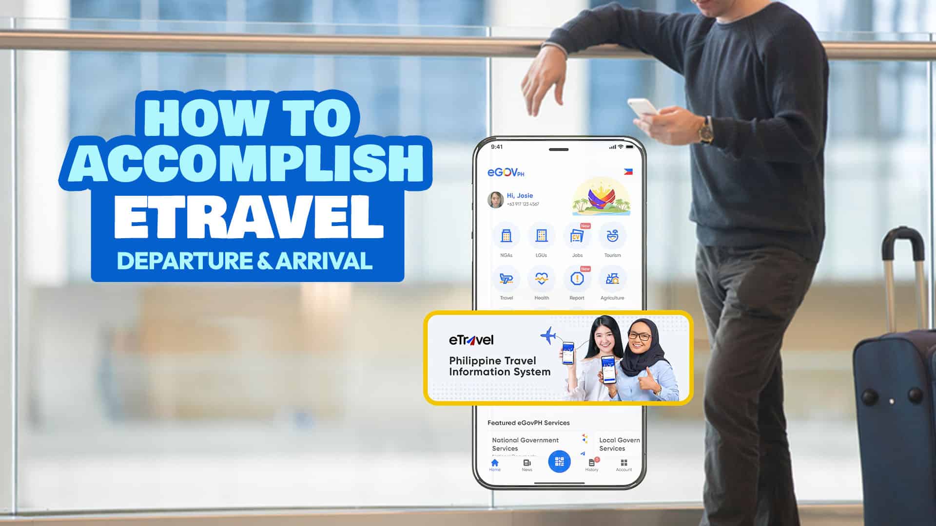 How to Accomplish eTRAVEL Form for Philippine Departure and Arrival