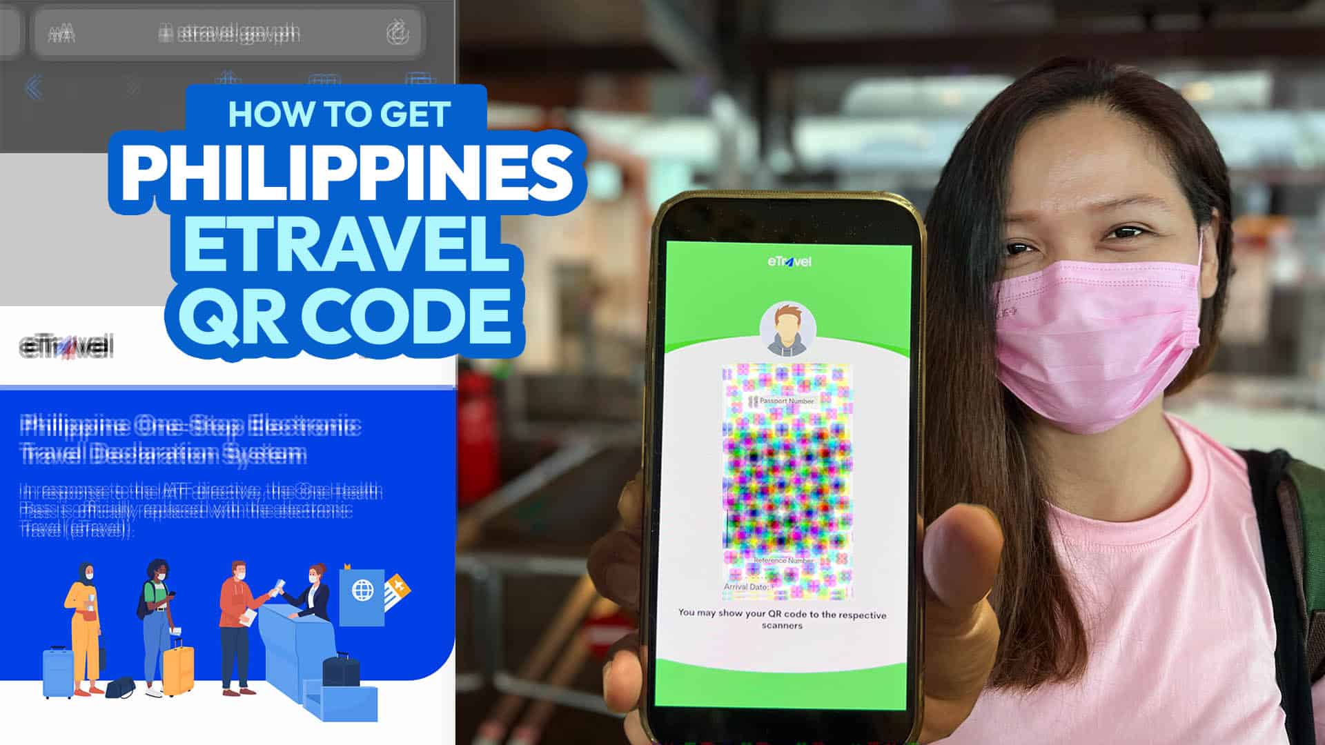 Traveling to the Philippines: How to Get eTRAVEL QR CODE Online (Arrival Card)