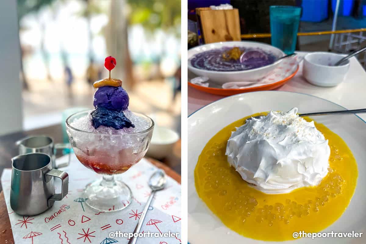 Cha Cha's Boracay Halo-Halo and Coconut Mango Tres Leches