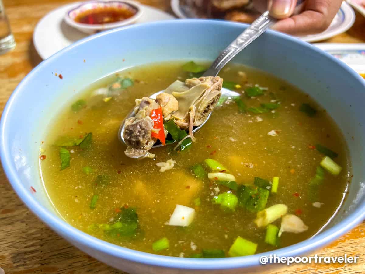 Soi Polo Bangkok spicy pork soup