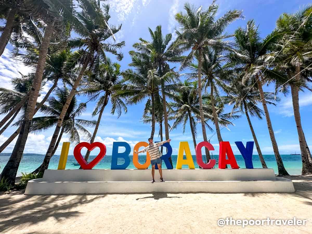 Boracay Sign Bulabog Beach