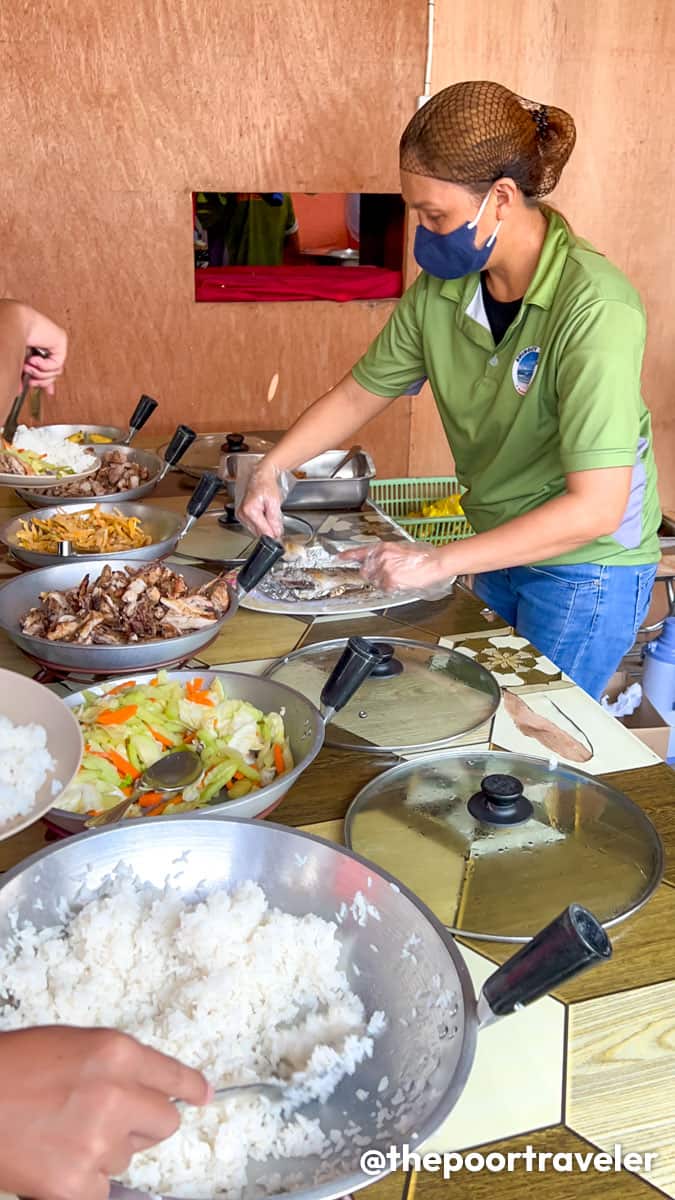 Boracay island Hopping Lunch