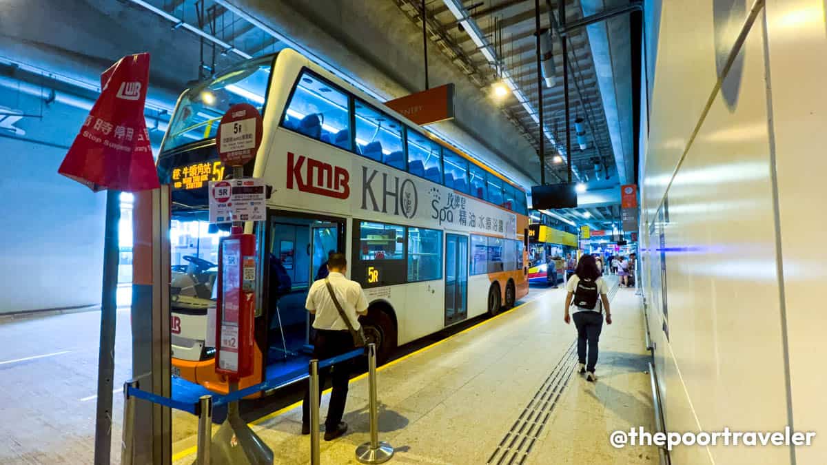 Bus 5R Hong Kong