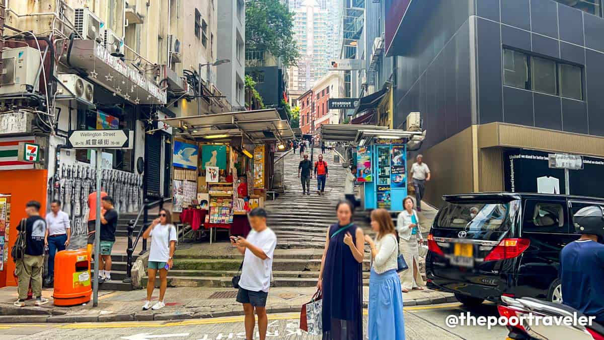 Central Hong Kong Stairs