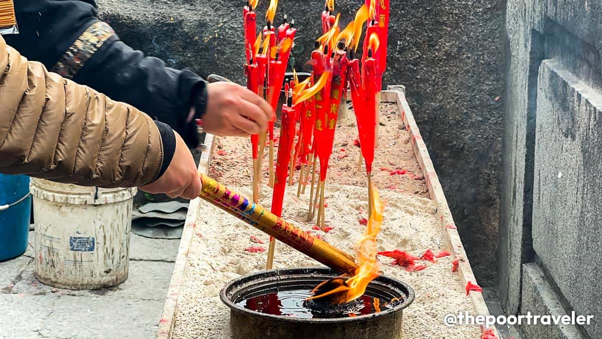 Ama Temple Incense