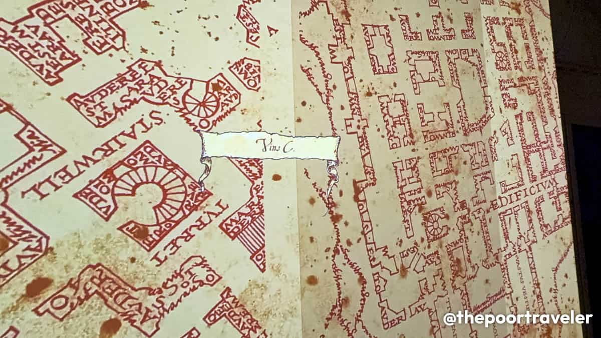 Harry Potter Macau Marauder's Map