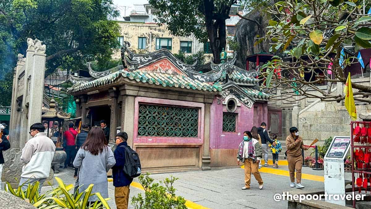 Macau Ama Temple Winter