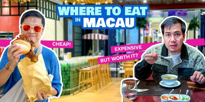 Where to Eat in MACAU • Top 5 Restaurants for Any Budget (From Street Food to Luxurious!)