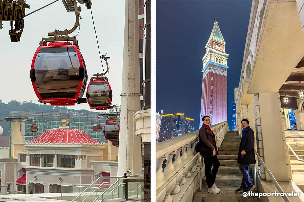 Macau Cable Car Cotai Strip Attractions