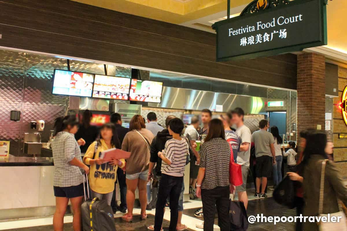 Macau Venetian Food Court