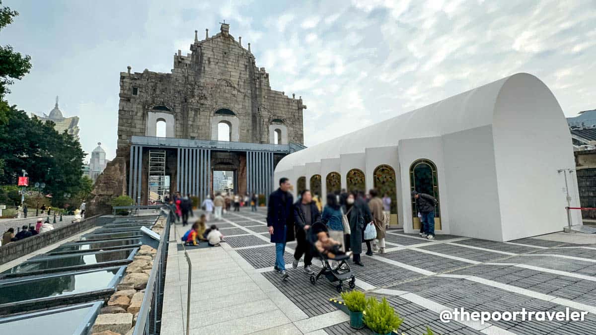 St Paul Ruins Macau Inside