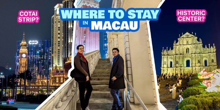 Where to Stay in MACAU • Best Areas & Top Hotels in City Center & Cotai