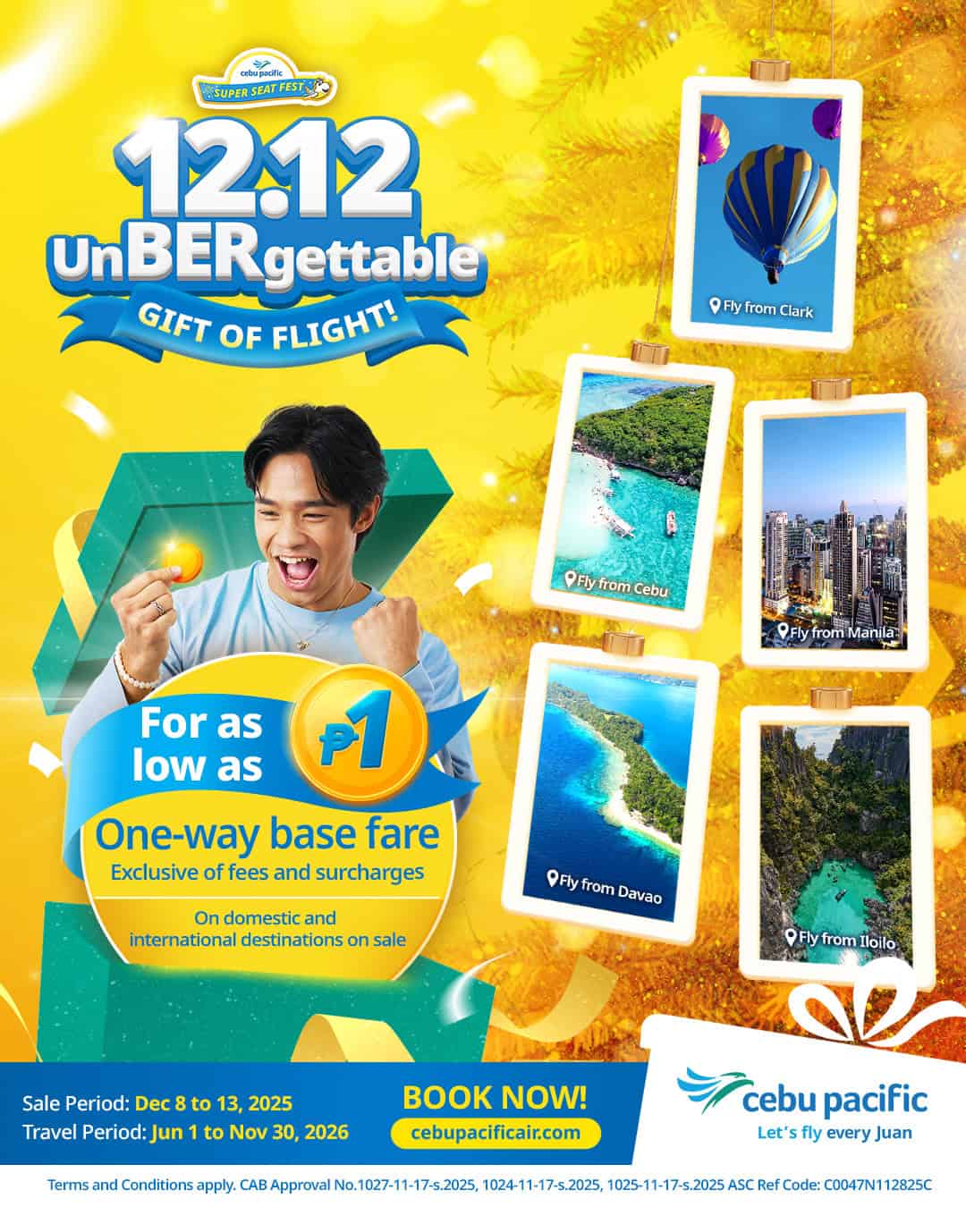 Cebu Pacific 12-12 2025 Sale