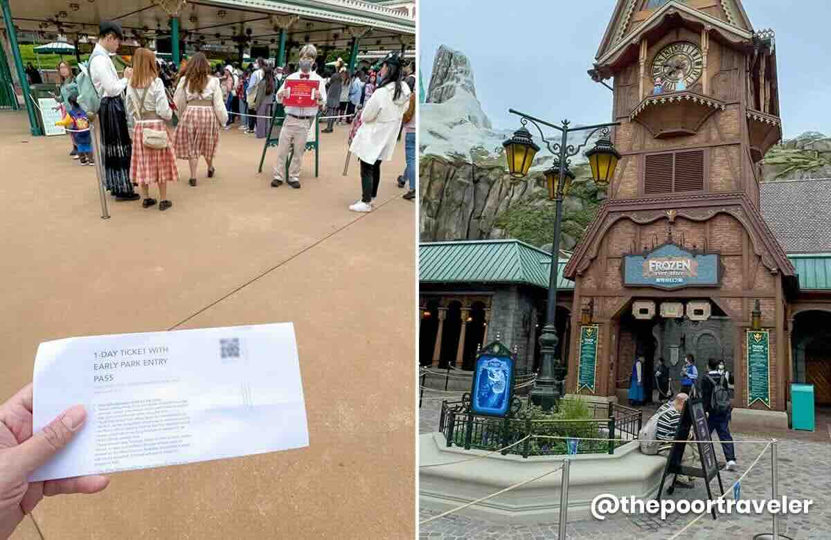 HK Disneyland Early Entry Pass