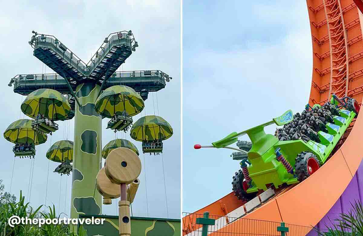 HK Disneyland Toy Story Land Rides