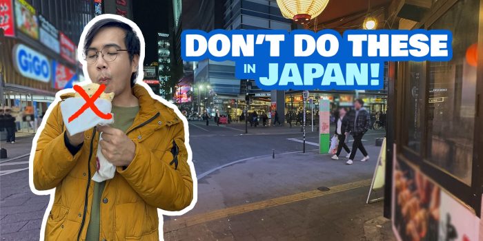 Top 15 Usual Tourist MISTAKES in JAPAN