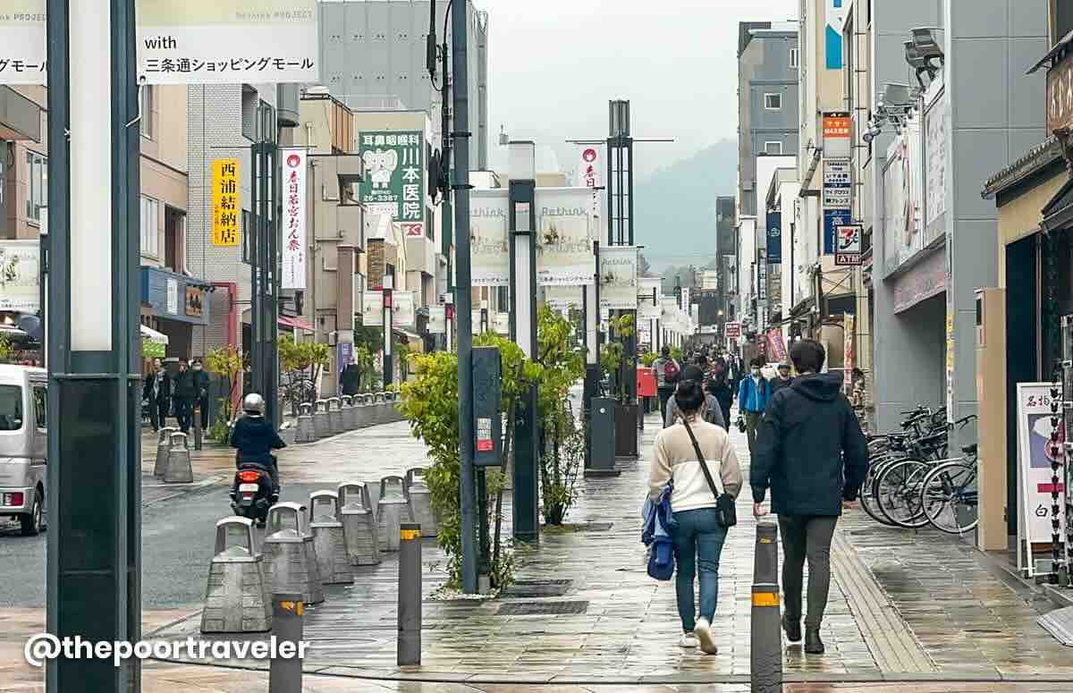 Japan Sidewalk and Pedestrian