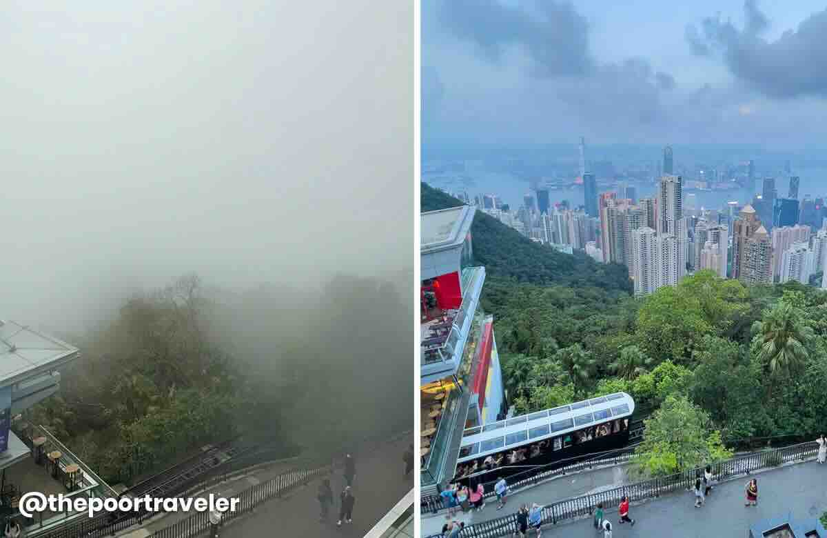 Victoria Peak Different Weather