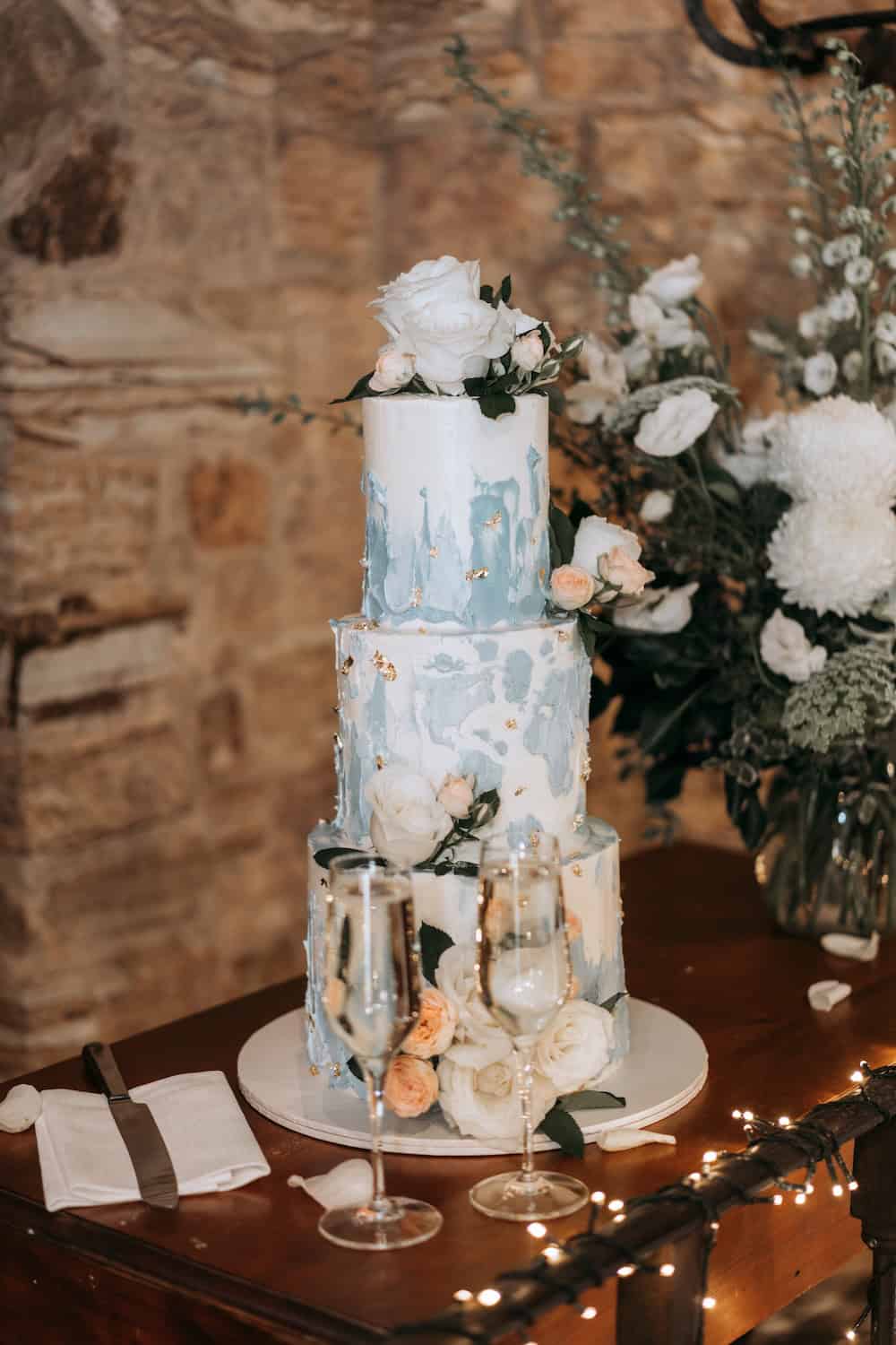 World Map Wedding Cake