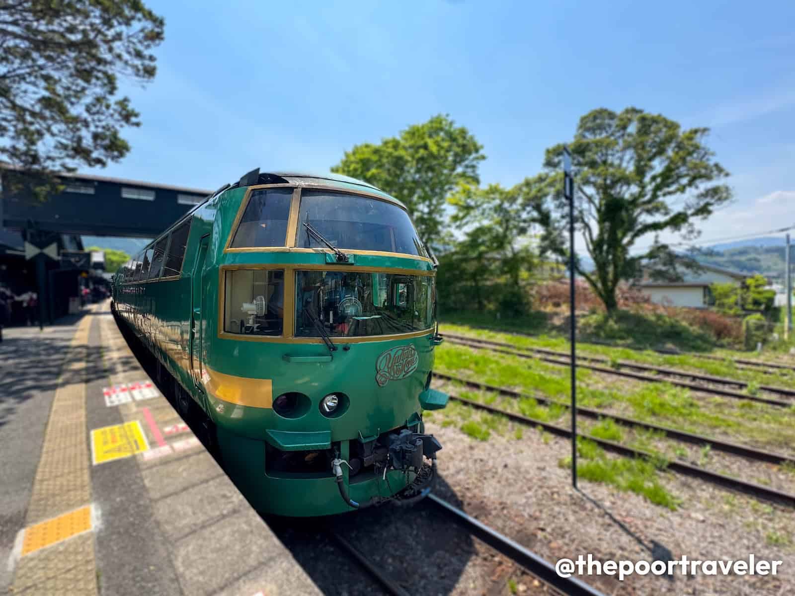 Yufuin no Mori Train from Fukuoka