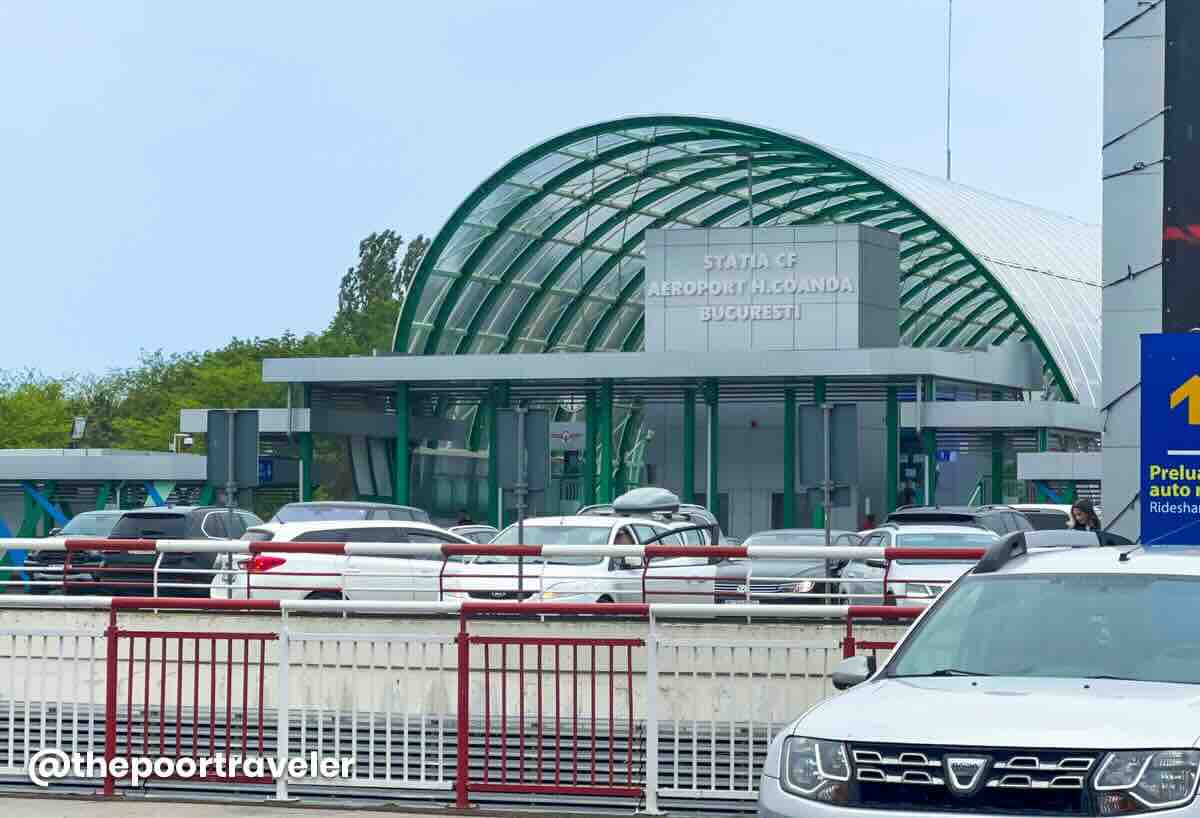 Aeroport Henri Coandă T1 Train Station 1