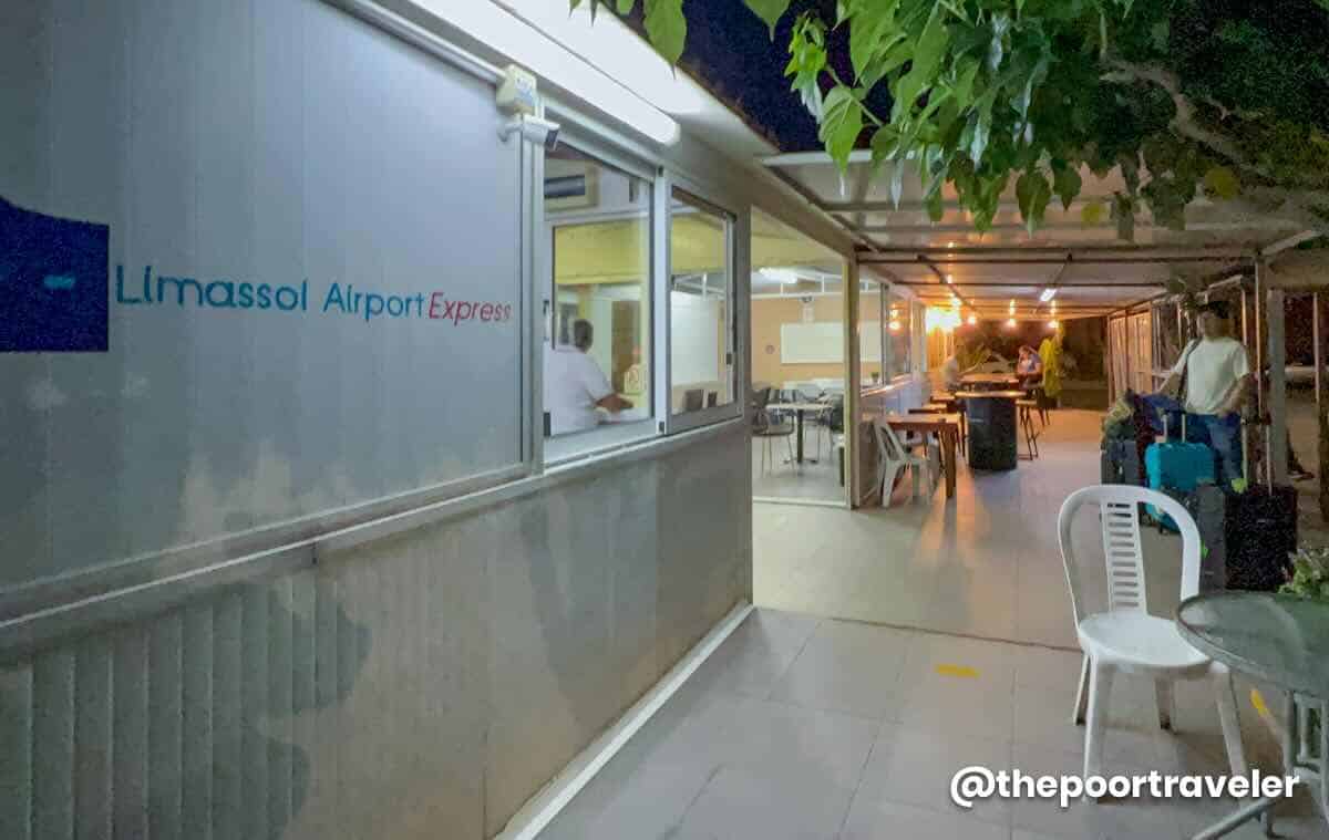 Bus de l'aéroport de Limassol pour Lancha