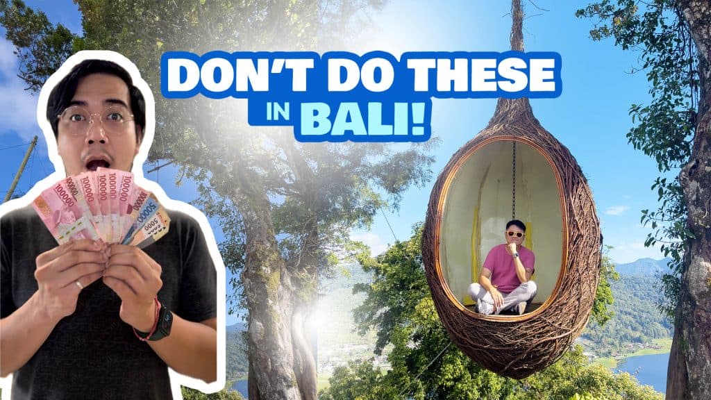 Bali Travel Mistakes