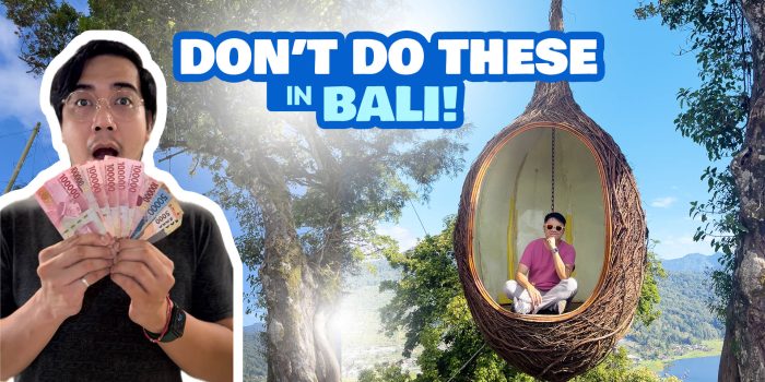 Top 15 USUAL MISTAKES Tourists Make in BALI, Indonesia