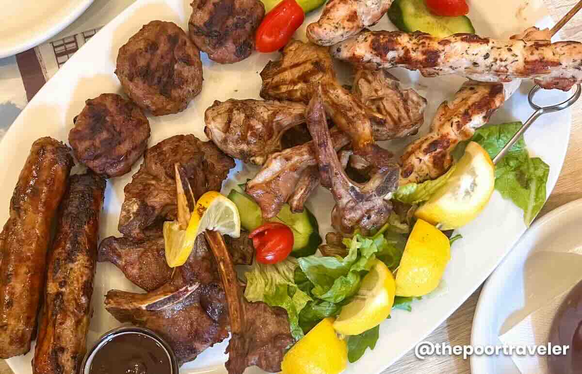 Grilled Meat Platter Kastoria