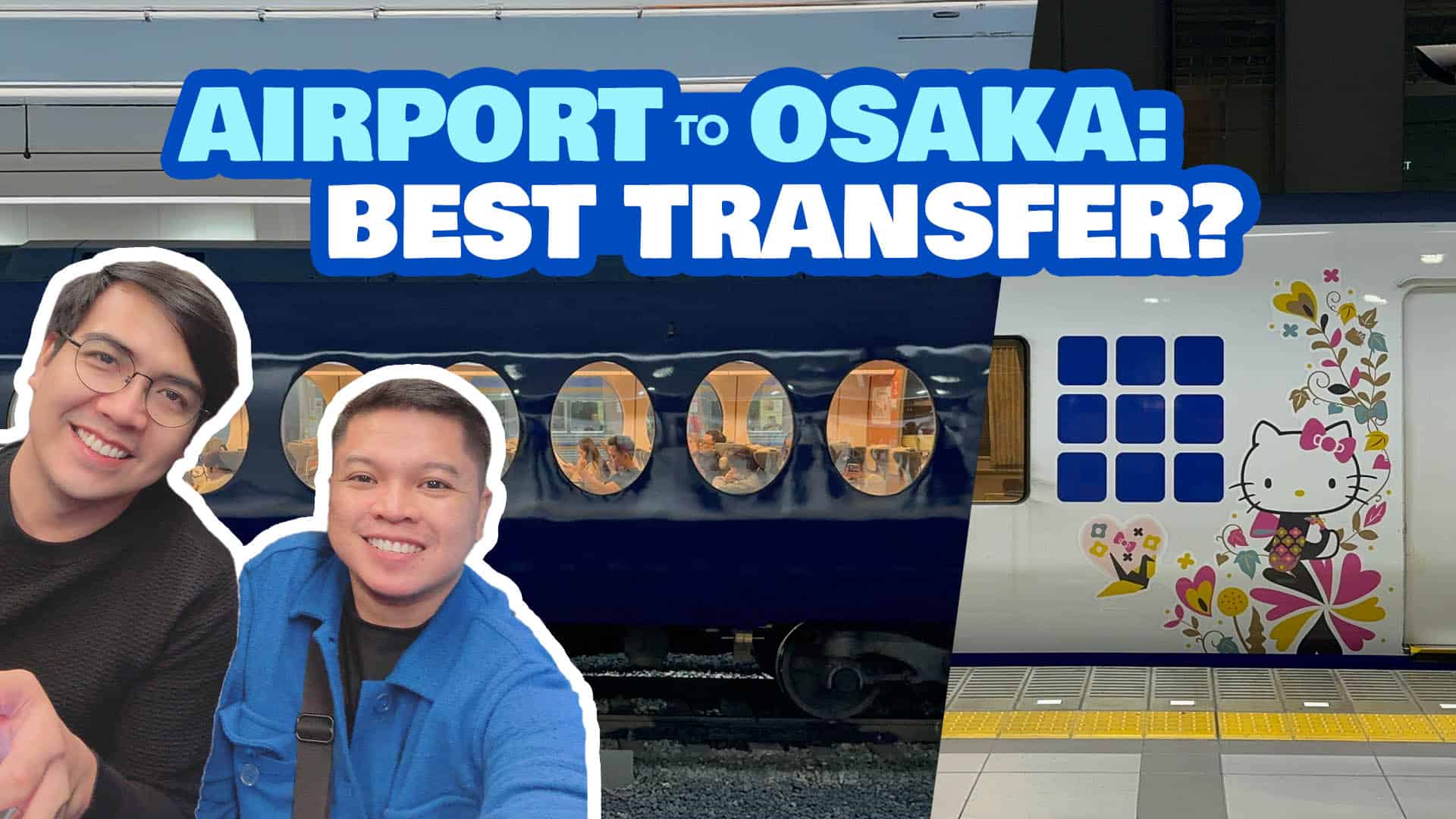 KANSAI AIRPORT TO OSAKA CITY CENTER • Namba, Umeda & Shin Osaka Station