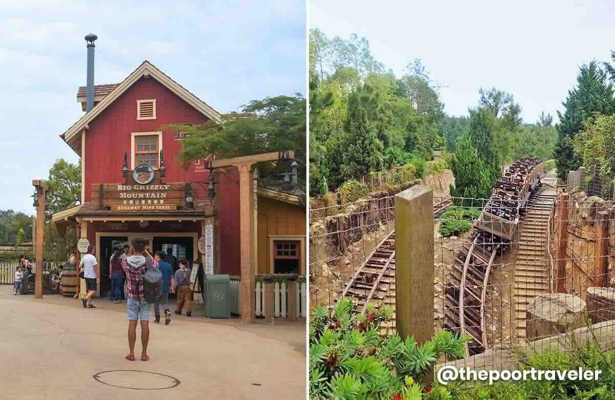Grizzly Mine Cars HK Disneyland
